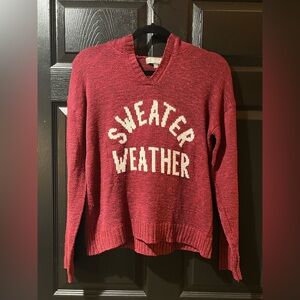 Marled Reunited “Sweater Weather” Hooded Sweater